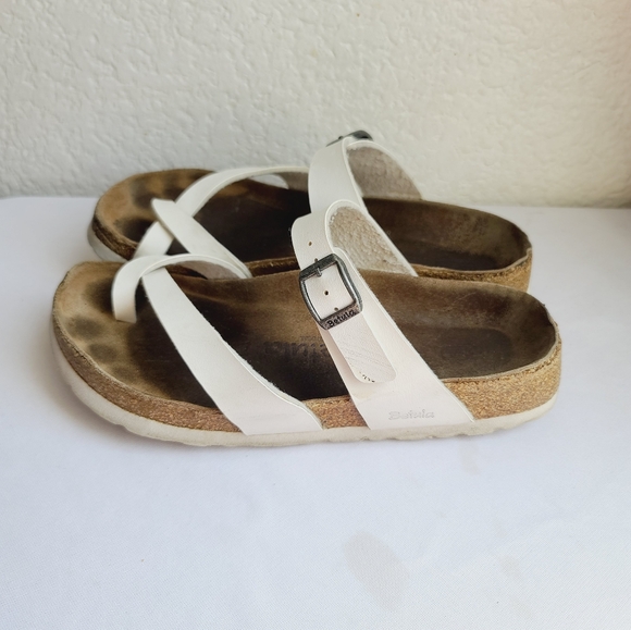 Birkenstock Mayari White Sandals Size 6 - Picture 3 of 6